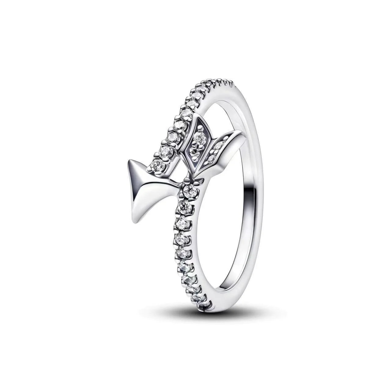 New 925 Silver Rings Love Arrow Bow Lotus Heart For Women Mother Original Silver 925 Wedding Valentine's Day Ring Jewelry Gift